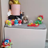 Pancacon contenitore IKEA Smastad + cuscino pois