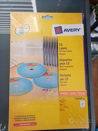 Etichette Avery L7676-25 per CD/DVD