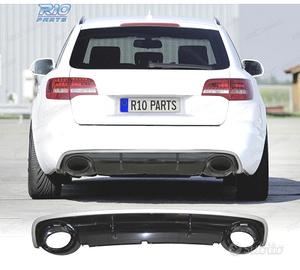 DIFFUSORE PER AUDI A6 C6 SEDAN AVANT 04-08 LOOK RS