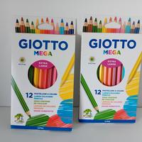 pastelli Giotto mega da 12 nuovi 2pz.