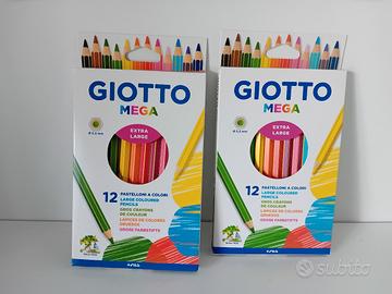 pastelli Giotto mega da 12 nuovi 2pz.