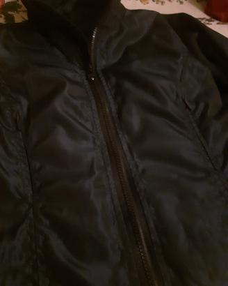 giacca impermeabile reversibile 