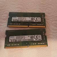 memoria RAM ddr4 per notebook 2x8gb 2666