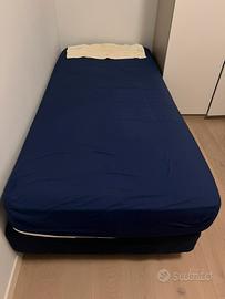 Letto flou 90x200 e materasso flou