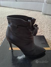 stivaletto in pelle Santoni