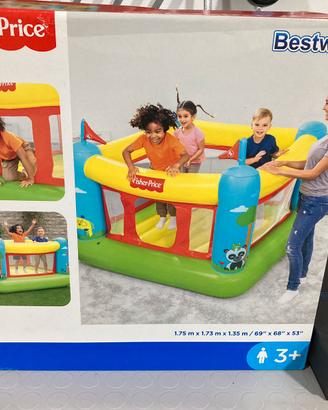 Gonfiabile fisher-price per bambini
