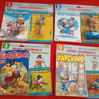 Topolino sport invernali serie completa Panini