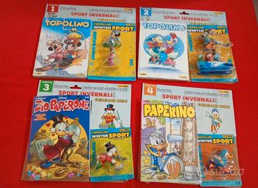 Topolino sport invernali serie completa Panini