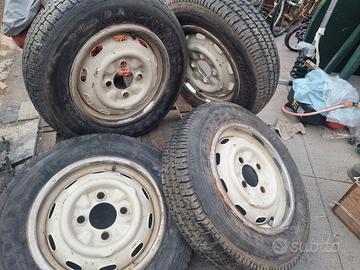 cerchi e gomme Lancia Fulvia berlina