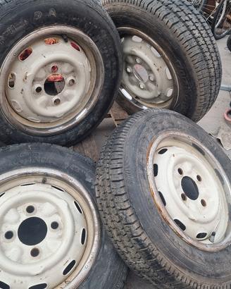 cerchi e gomme Lancia Fulvia berlina
