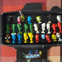 Lotto Stikeez vari con contenitore sottomarino