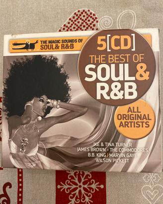 Confezione da 5 CD The best of Soul and R&B