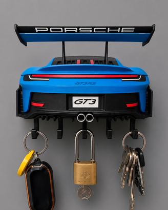 Portachiavi da parete GT3 RS - Personalizzabile