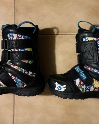 Scarponi Snowboard Burton tg.31.5 Bambino