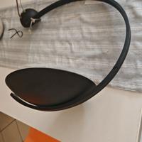 Lampadario in metallo nero