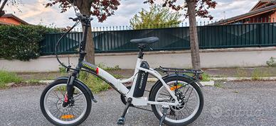 Bicicletta elettrica Argento Piuma 25w