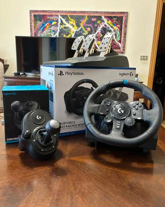 G923 Volante da corsa Logitech G923 + leva cambio