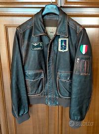 Giacca in pelle Aeronautica Militare 