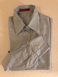 Camicia Gaia in cotone colore azzurro – 42