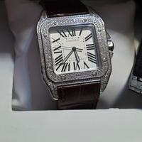 Cartier Santos 100 XL Brillanti 