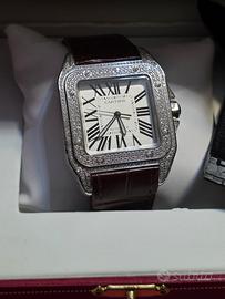 Cartier Santos 100 XL Brillanti 