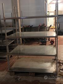 Scaffali EPAL ferro + inox