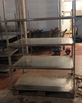 Scaffali EPAL ferro + inox