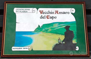 Specchio vintage Vecchio Amaro del Capo