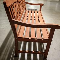 Panca da esterno legno eucalipto