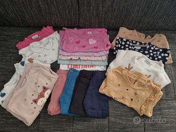 Lotto abbigliamento bimba 1,5- 2 anni