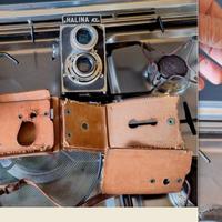 macchina fotografica Halina A1 Retro Vintage