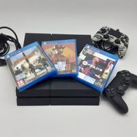 PlayStation 4 1TB + 2 Controller + RDR2 +TC2 +FIFA