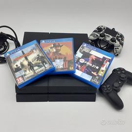 PlayStation 4 1TB + 2 Controller + RDR2 +TC2 +FIFA