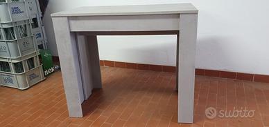Tavolo a console grigio