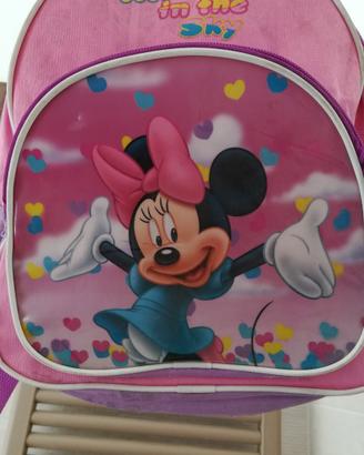 Zaino Zainetto Rosa Minnie in the sky Topolina