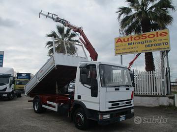 Iveco EUROCARGO 100E18 GRU AMCO-VEBA 545/3S+RIBALT