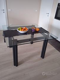 TAVOLO VETRO TEMPERATO
