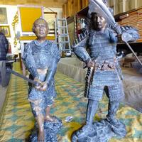Statue samurai fine 800
