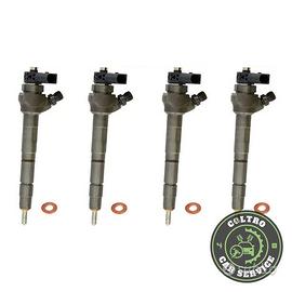 4 INIETTORI BOSCH 0445110369 REVISIONATI AUDI SEAT