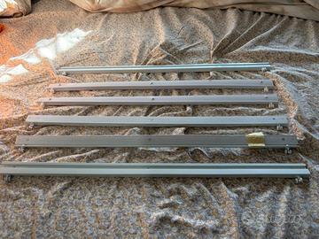 Set di 6 carrelli per tende giapponesi