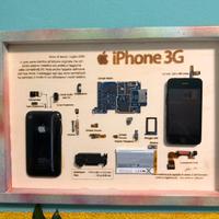 Quandro con telefoni smontati