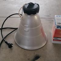  lampada termica (con timer e campana alluminio)