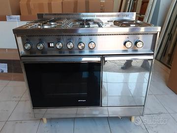 Cucina elettrica 4 fuochi gas 2 piastre