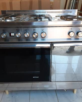 Cucina elettrica 4 fuochi gas 2 piastre