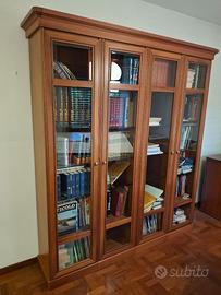 Libreria Vetrina Classica 4 ante