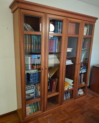 Libreria Vetrina Classica 4 ante