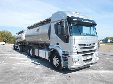 Iveco AT260S42 E5 autotreno trasporto latte