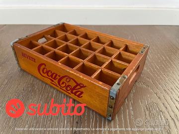 Mini-cassetta Coca-Cola da venditore anni '50/'60