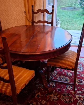 Tavolo rotondo antico