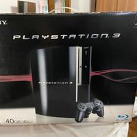 Play Station 3 (PS3) con scatola + 2 gioch